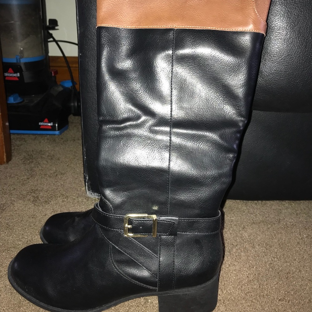Under the knee boots